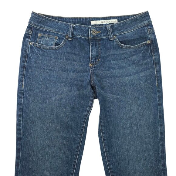 DKNY Jeans Boot Cut Womens Size 10 Mid Rise Medium Wash Denim Flap Pockets - Picture 9 of 15